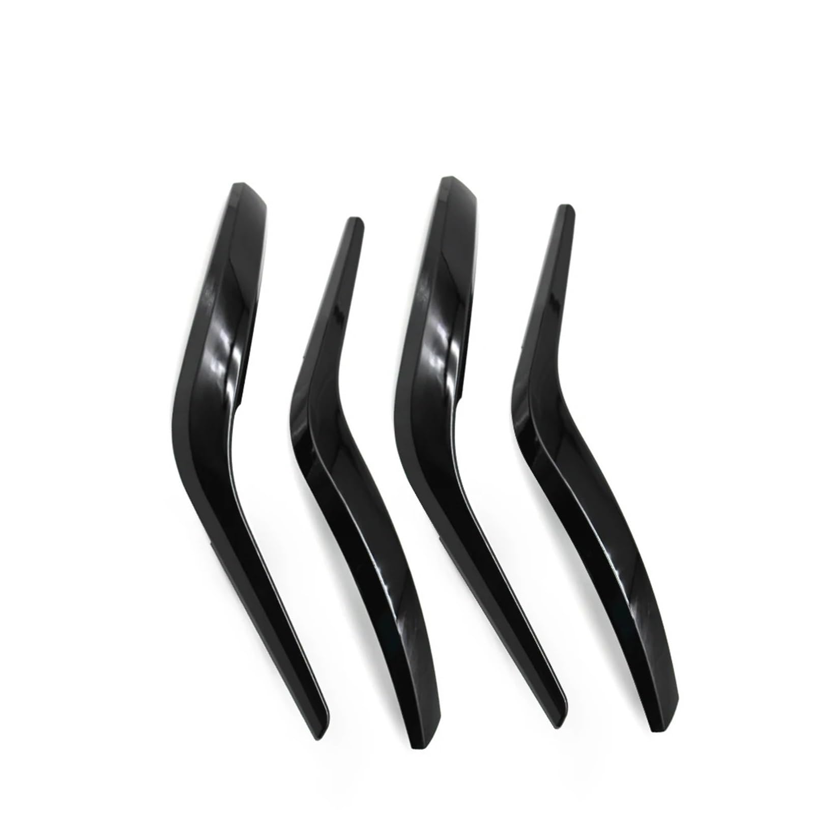 Auto Türgriff Blenden Innen Für X1 E84 2010-2016 Auto Innen Links Rechts Türgriff Armlehne Äußere Abdeckung Panel Trim Ersatz Auto Innen Türgriff(Piano Black 4PCS Set) von Amxaqjc