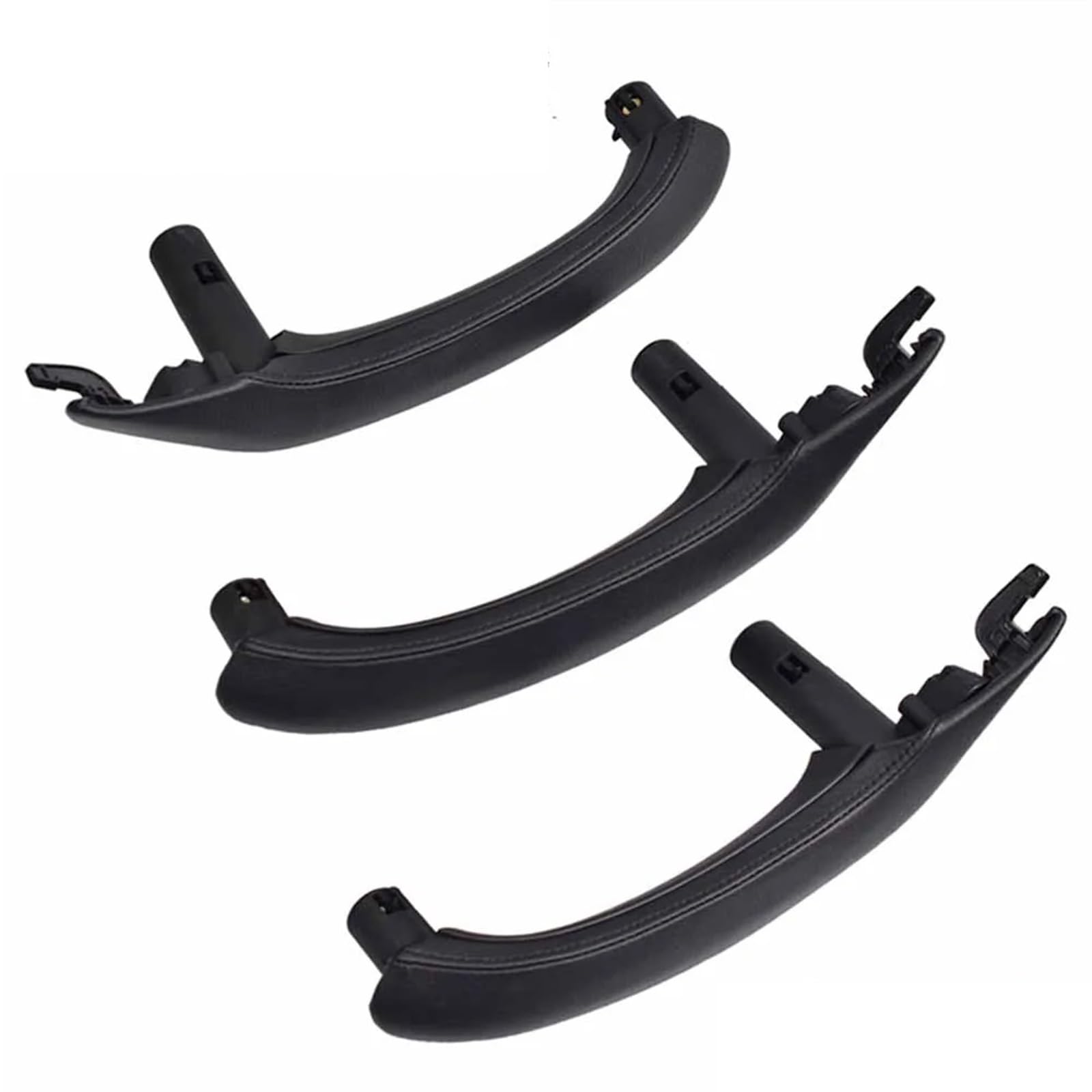 Auto Türgriff Blenden Innen Für X3 X4 F25 F26 2010-2016 Auto Innen Passagier Tür Links Rechts Pull Griff Leder Abdeckung Auto Innen Türgriff(LHD Set Black) von Amxaqjc