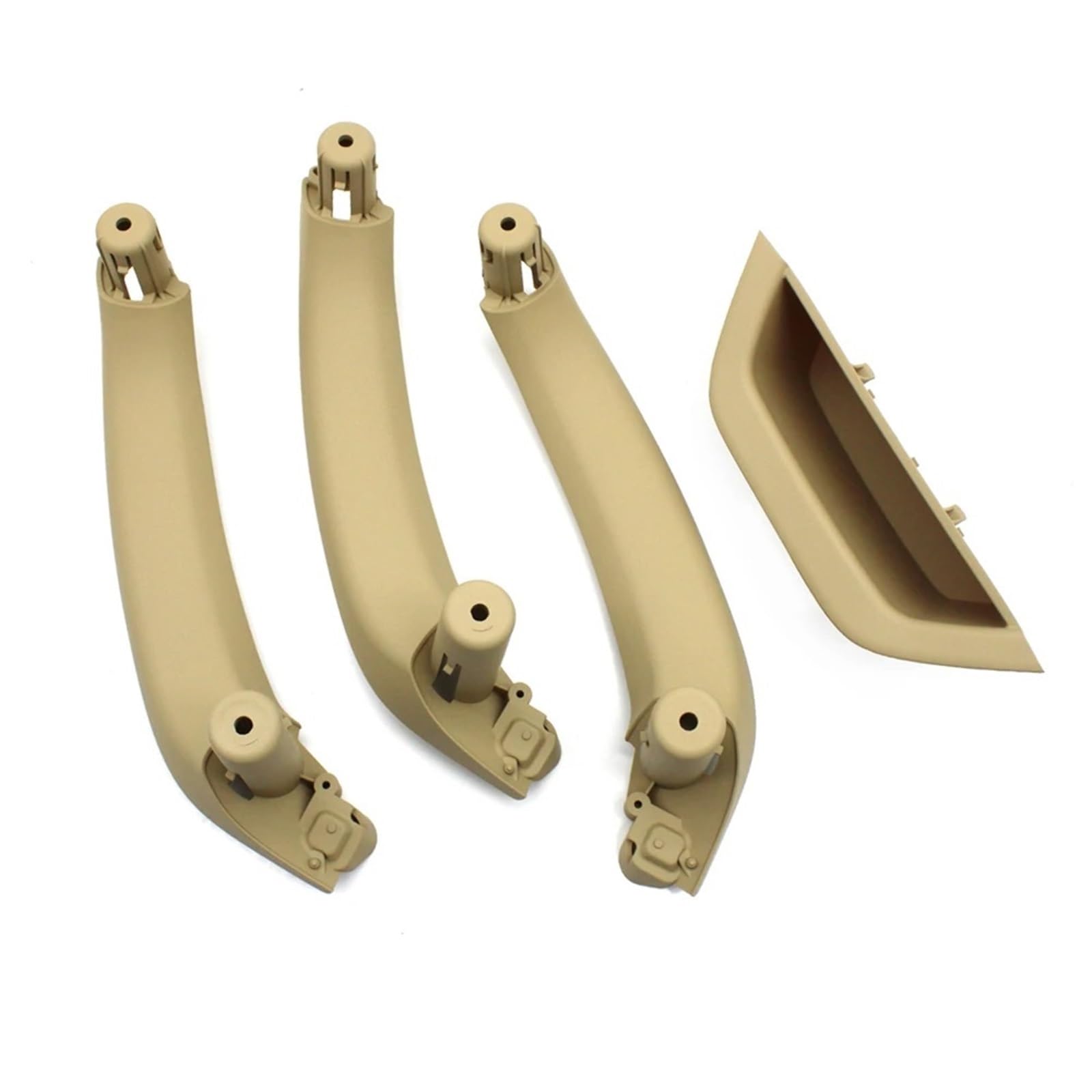 Auto Türgriff Blenden Innen Für X3 X4 F25 F26 2010-2016 RHD Auto Auto Innen Tür Pull Griff Armlehne Panel Abdeckung Trim Auto Innen Türgriff(RHD 4pcs Set Beige) von Amxaqjc