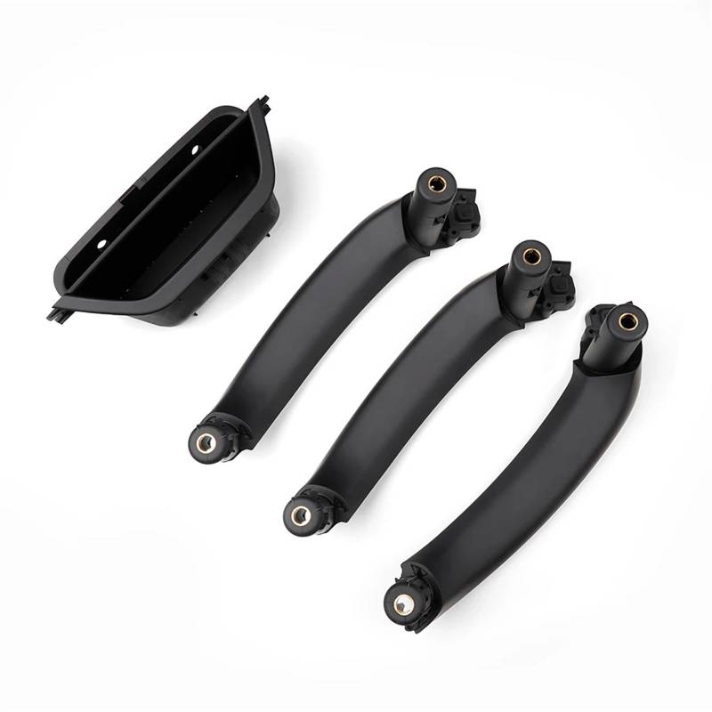 Auto Türgriff Blenden Innen Für X3 X4 F25 F26 2010-2017 4 Stück Kohlefaser Links Rechts Innentürgriff LHD Innentürverkleidung Griff Pull Trim Abdeckung Auto Innen Türgriff(Black 4Pcs) von Amxaqjc