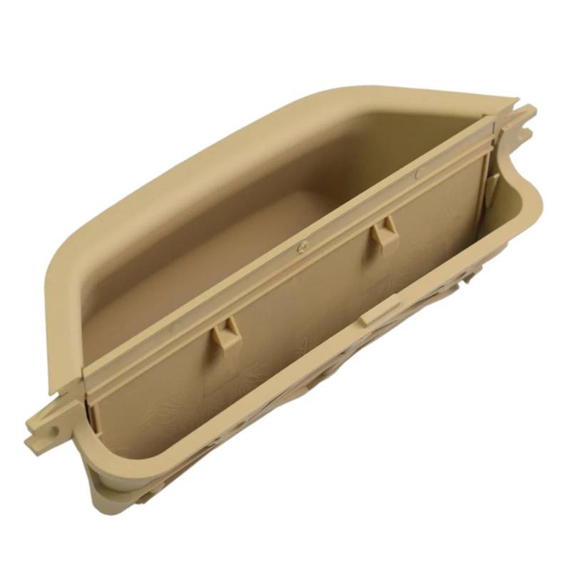 Auto Türgriff Blenden Innen Für X3 X4 F25 F26 2010-2017 Links rechts Innentürgriff LHD Innentürverkleidung Griff Pull Trim Cover Beige Schwarz Auto Innen Türgriff(Beige) von Amxaqjc