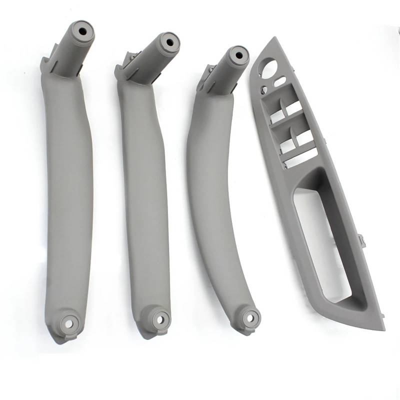 Auto Türgriff Blenden Innen Für X5 X6 E70 E71 2007–2013 LHD RHD 4-teiliges Set Innentürgriff-Set Ersatzteile Auto Innen Türgriff(RHD Set Gray) von Amxaqjc