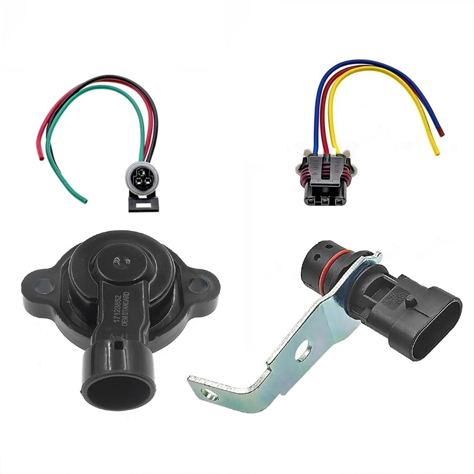 Drosselklappe C1500 C2500 C3500 Für Sonoma Für Jimmy Für Safari 17123852 10456542 12596851 TH149 Kurbelwelle TPS Throttle Position Sensor + Stecker Komplette Drosselklappe von Amxaqjc