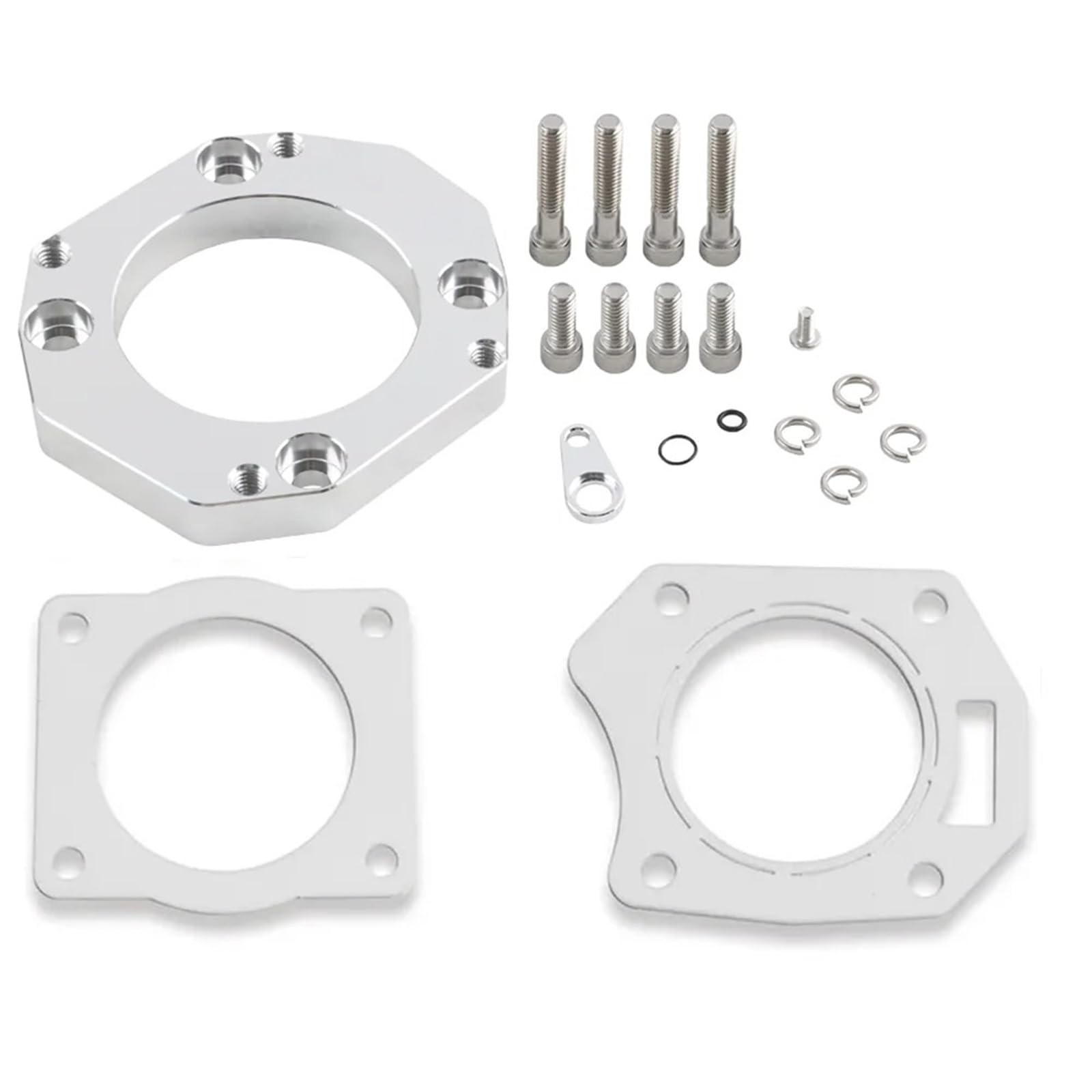 Drosselklappe Für Civic SI Für ZDX Zu Für RBC 2006-2015 K Serie K20 K24 Automobil Modifikation Drosselklappengehäuse Adapter Komplette Drosselklappe von Amxaqjc