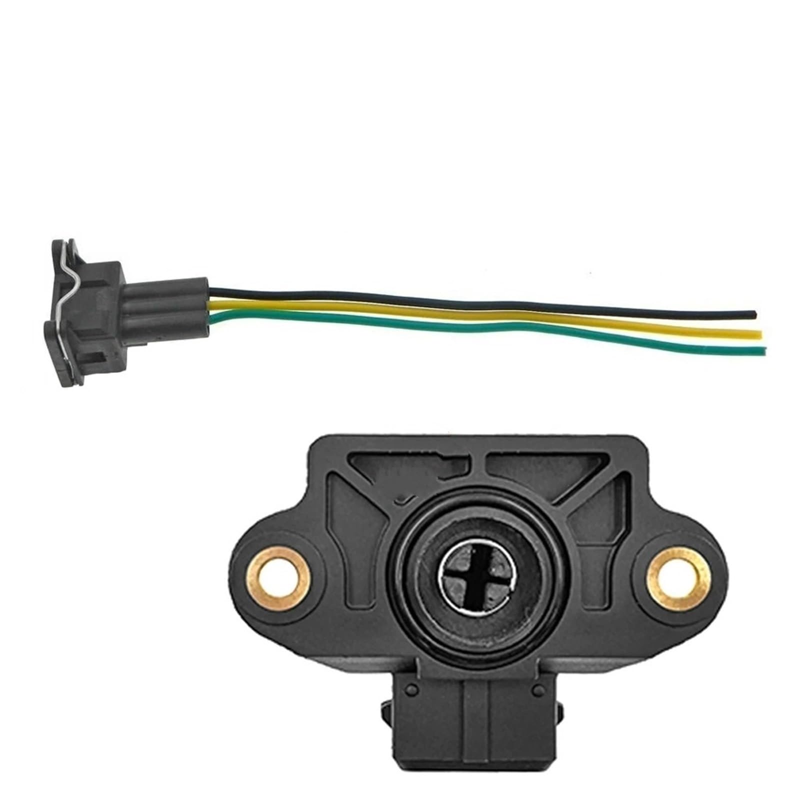 Drosselklappe Für VW Für Passat Für Golf 3 Für Corrado Für SEAT Für Cordoba Für Ibiza 2 2,0 ICH 16V 1,6 2,8 2,9 TH433 037907385Q TPS Throttle Position Sensor Komplette Drosselklappe(Sensor and Plug) von Amxaqjc