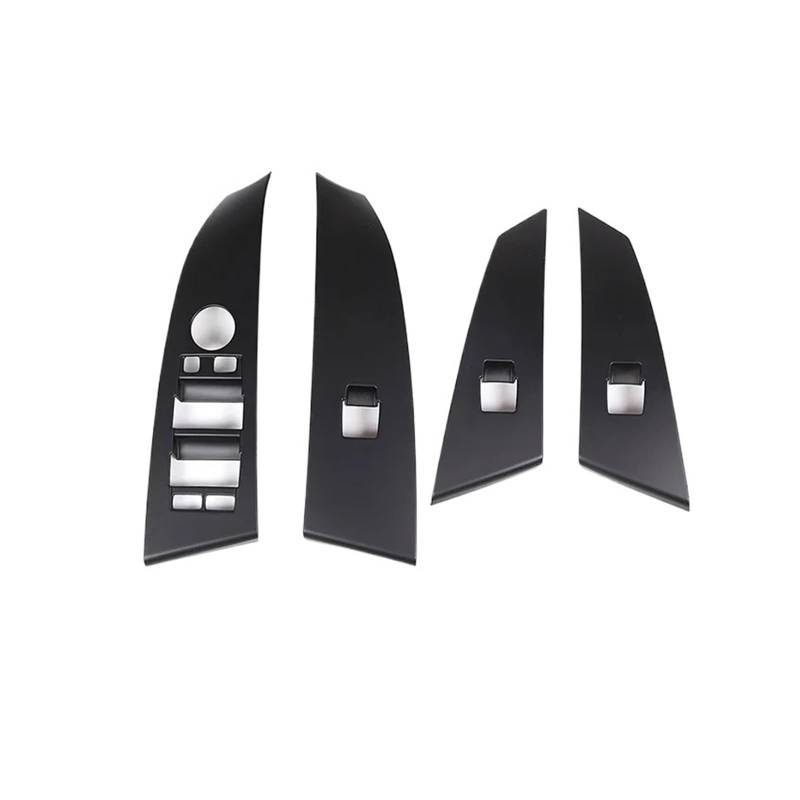 Interieur Zubehör Für 5 Series E60 2004 2005 2006 ABS Chrom Fensterheber Schalter Knopf Autozubehör 4 Stück Autozubehör(Matte black) von Amxaqjc