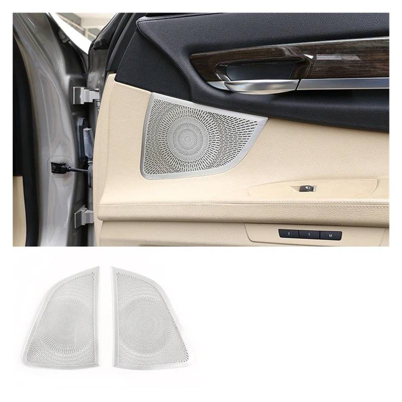 Interieur Zubehör Für 7 Series F01 F02 F03 G11 2009-2022 Autotür Stereo Lautsprecher Abdeckung Trim Aufkleber Auto Zubehör Autozubehör(B) von Amxaqjc