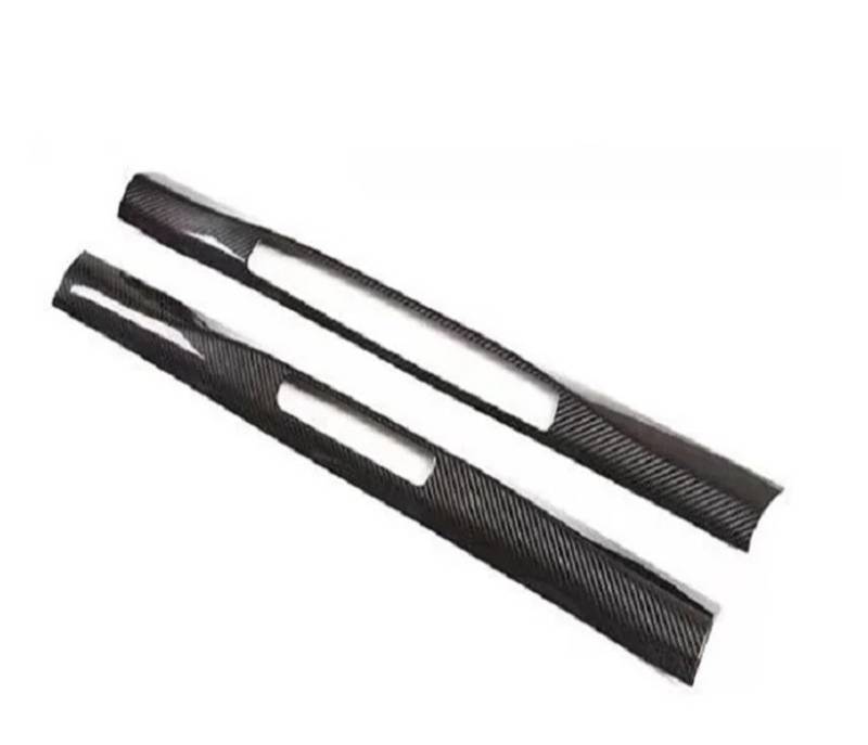 Interieur Zubehör Für 911 Für 992 2019 2020 2021 2022 Carbon Fiber Auto Lenkrad Schalthebel Abdeckung Türgriff Fenster Steuerung Türschweller Abdeckung Trim Autozubehör(A door sill) von Amxaqjc