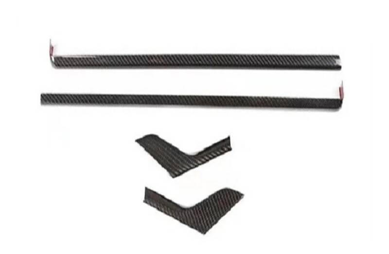 Interieur Zubehör Für 911 Für 992 2019 2020 2021 2022 Carbon Fiber Auto Lenkrad Schalthebel Abdeckung Türgriff Fenster Steuerung Türschweller Abdeckung Trim Autozubehör(Door panel) von Amxaqjc