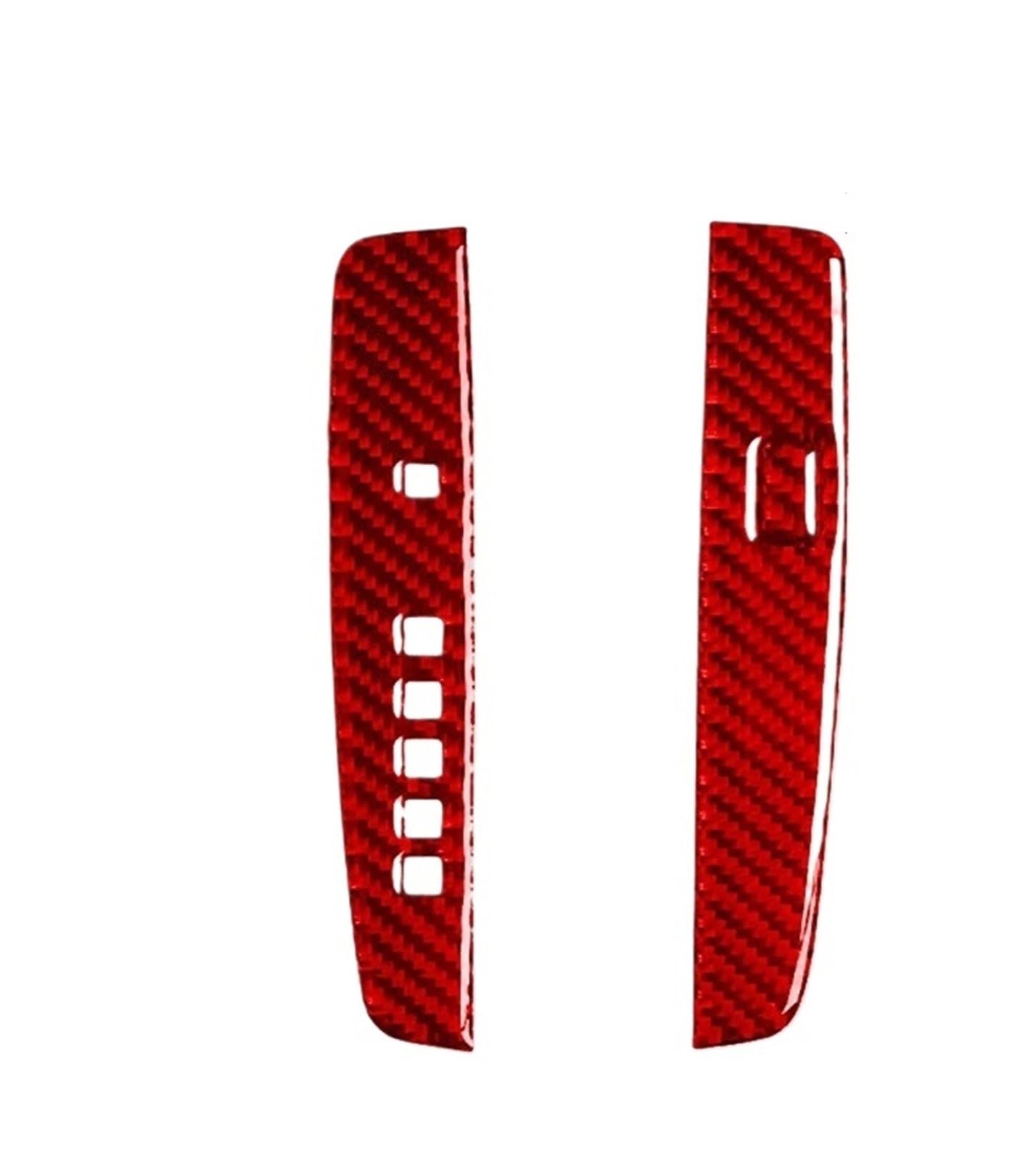 Interieur Zubehör Für Accord 2013 2014 2015 2016 2017 Carbon Fiber Auto Innen Getriebe Shift Panel Aufkleber Dekorative Abdeckung Trim Autozubehör(Red) von Amxaqjc