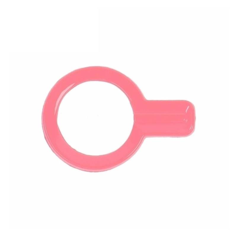 Interieur Zubehör Für Ford Für Bronco 2021 2022 2023 ABS Auto Motor Start Stop Taste Schalter Dekoration Abdeckung Innen Zubehör Autozubehör(Pink) von Amxaqjc