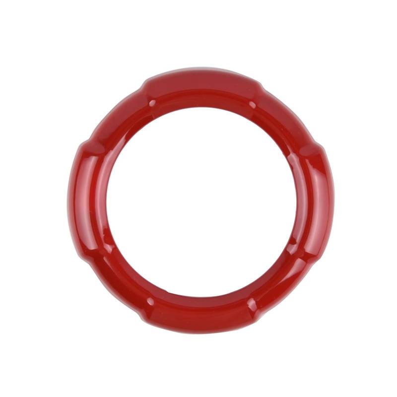 Interieur Zubehör Für Suzuki Für Jimny JB64 JB74 2019 2020 2021 2022 2023 Auto Klimaanlage Vent Outlet Dekoration Abdeckung Ring Autozubehör(Red) von Amxaqjc