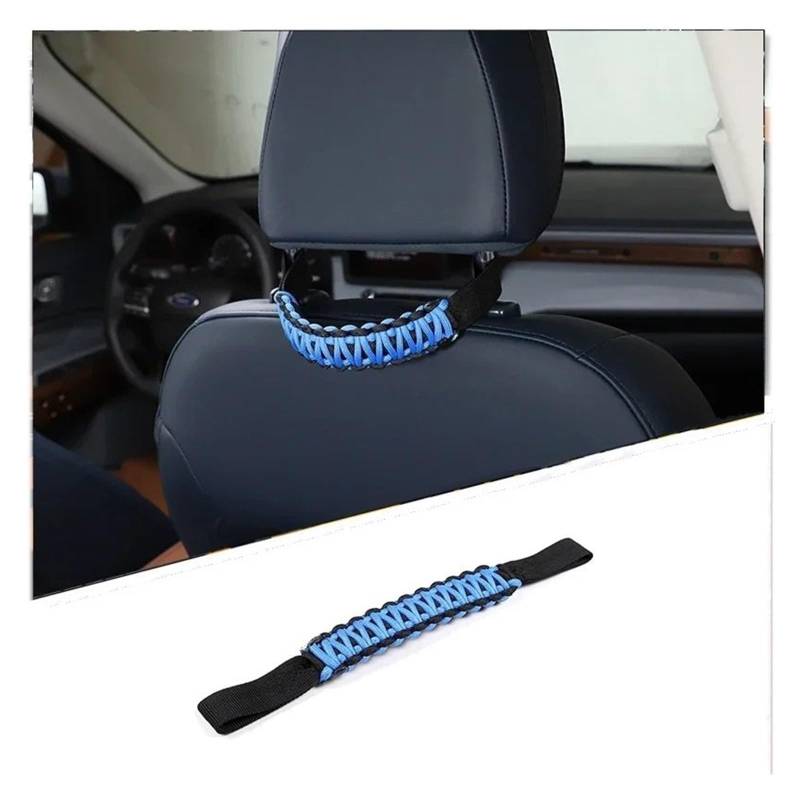 Interieur Zubehör Für Toyota FJ Für Cruiser 2007-2019 2020 2021 Oxford Tuch Auto Kopfstütze Haltegriff Sitz Armlehne Seil Auto Zubehör Autozubehör(Blue) von Amxaqjc