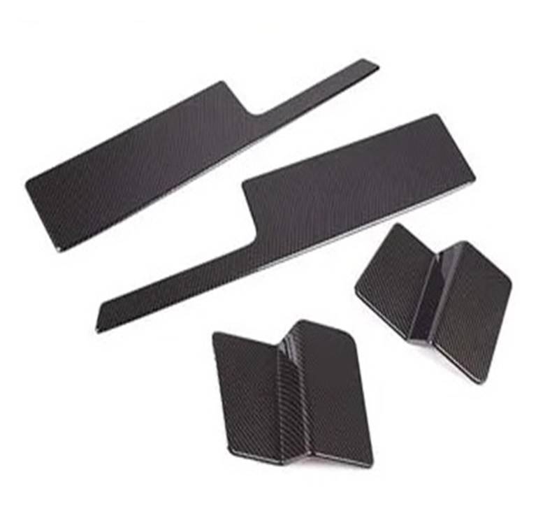 Interieur Zubehör Für Toyota FJ Für Cruiser 2007-2021 ABS Auto Innentür Panel Abdeckung Form Trim Aufkleber Auto Zubehör 4PCS Autozubehör(Carbon fiber) von Amxaqjc