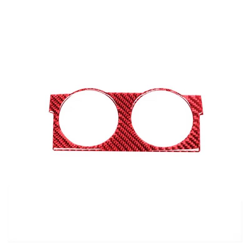 Interieur Zubehör Für Toyota Für 4Runner 2010-2020 LHD Carbon Fiber 4wd Schalter Panel Aufkleber Trim Auto Innen Zubehör Auto Innen Autozubehör(Red) von Amxaqjc