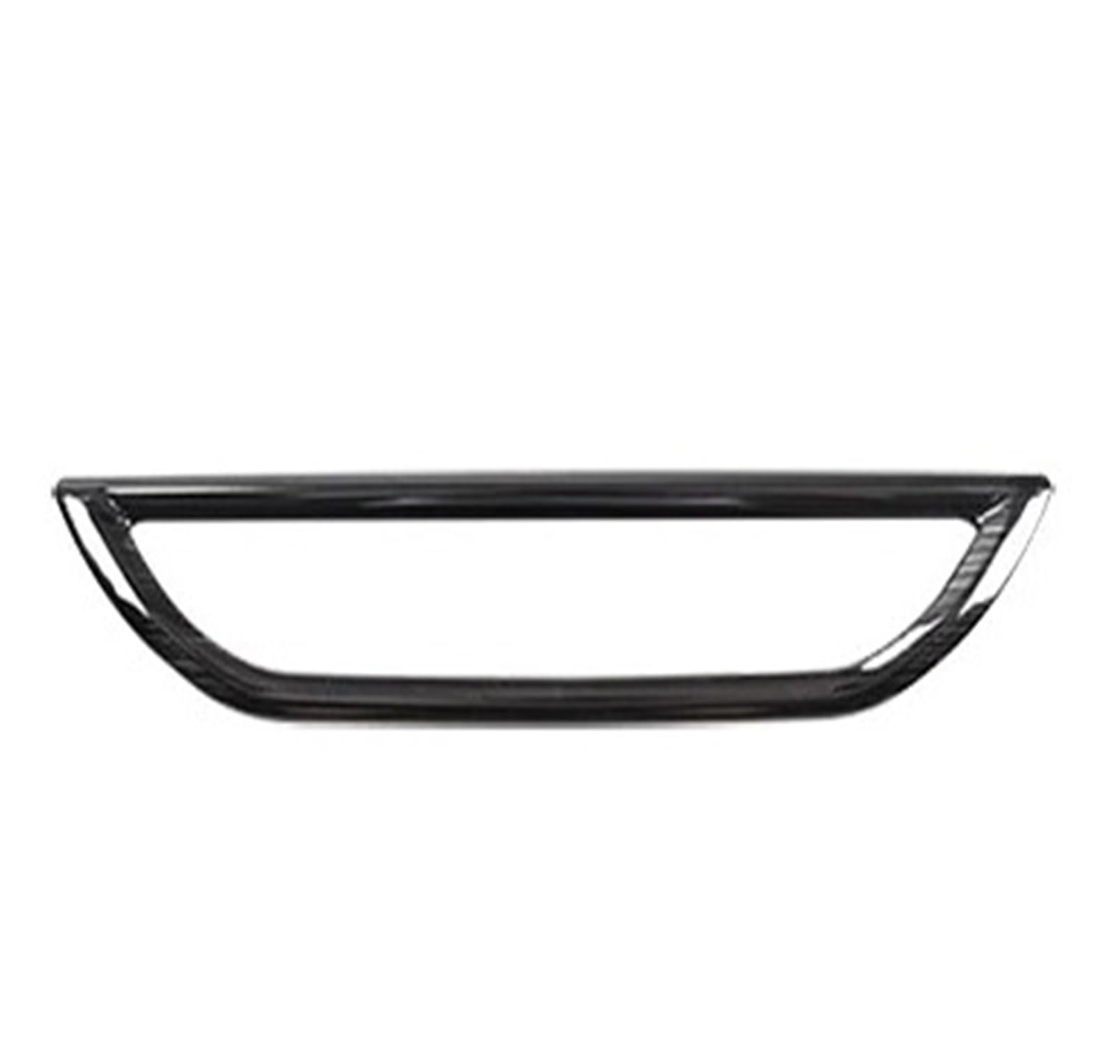 Interieur Zubehör Für VW ID.4 Für GTX Für Crozz 2021 2022 2023 Autokonsole Armaturenbrett Air Vent Outlet Rahmen Ring Lünette Aufkleber Autozubehör(Black Brushed) von Amxaqjc