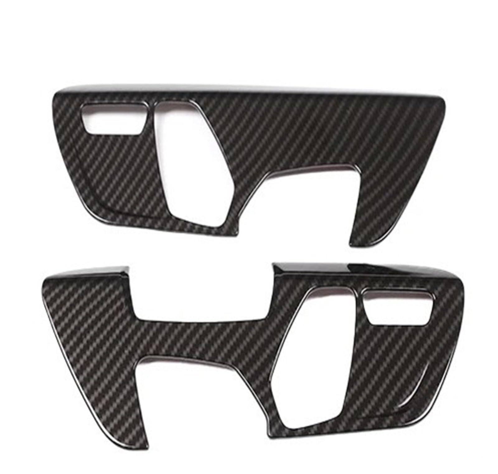 Interieur Zubehör Für X1 F48 2016-2022 F45 F46 2015-2022 ABS Autositzverstellungsknopfverkleidungsabdeckung Zubehör Autozubehör(Carbon fiber) von Amxaqjc