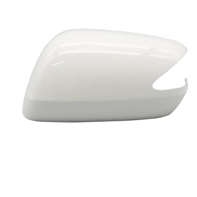 Spiegelkappen Für Fit Für Jazz GE6 GE8 GP 2008-2013 Rückspiegel Abdeckung Shell Gehäuse Flügel Spiegel Kappe Abdeckung Lackiert Auto Spiegelkappen(Pearl White LH) von Amxaqjc