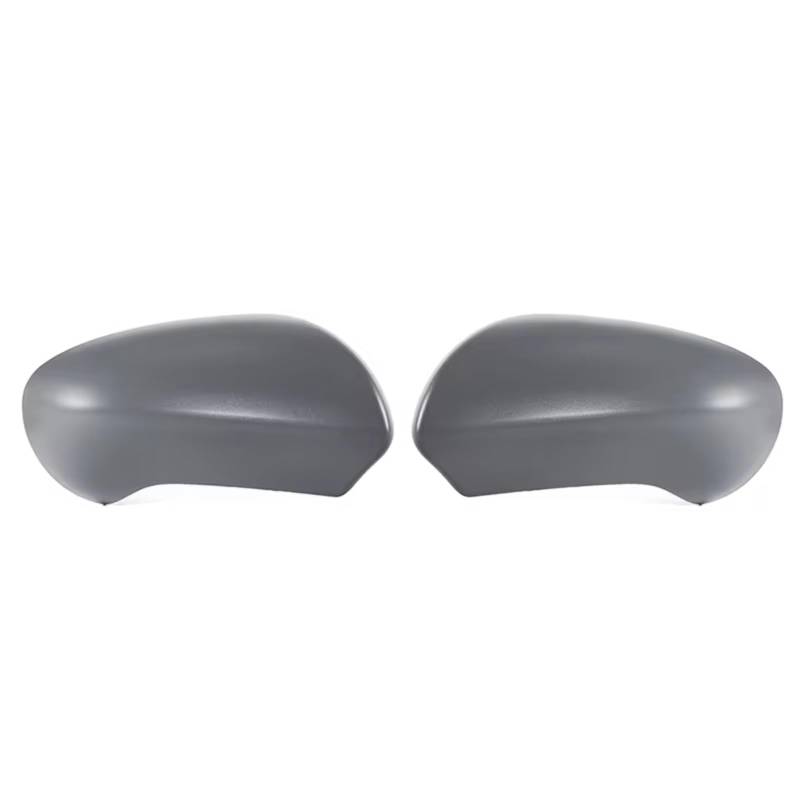 Spiegelkappen Für Nissan Für Qashqai 2007-2014 ABS Rückspiegelabdeckung Schwarz/Grau Flügelseitenspiegelkappen Zierleisten Autoaußenumrüstung Zubehör Auto Spiegelkappen(Gray 1 Pair) von Amxaqjc