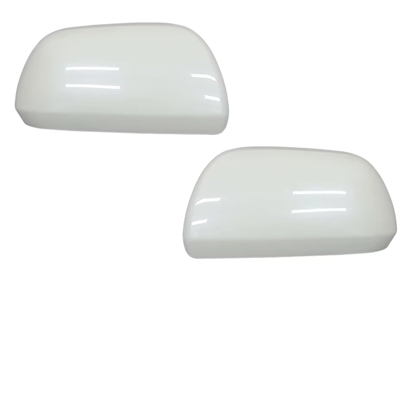 Spiegelkappen Für Toyota Für Kluger Für Highlander Für 4RUNNER 2009 2010 2011 2012 2013 2014 2-teilige Rückspiegel-Abdeckkappe Auto Spiegelkappen(White LH RH) von Amxaqjc