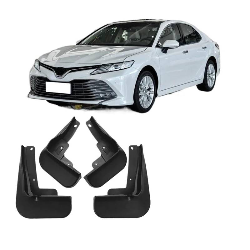 Spritzklappen Für Toyota Für Camry 2018 2019 2020 2021 Unsichtbare Auto Rad Schlamm Klappen Kotflügel Schmutzfänger Vorne Hinten Splash Für Fender Zubehör Spritzschutz(B) von Amxaqjc