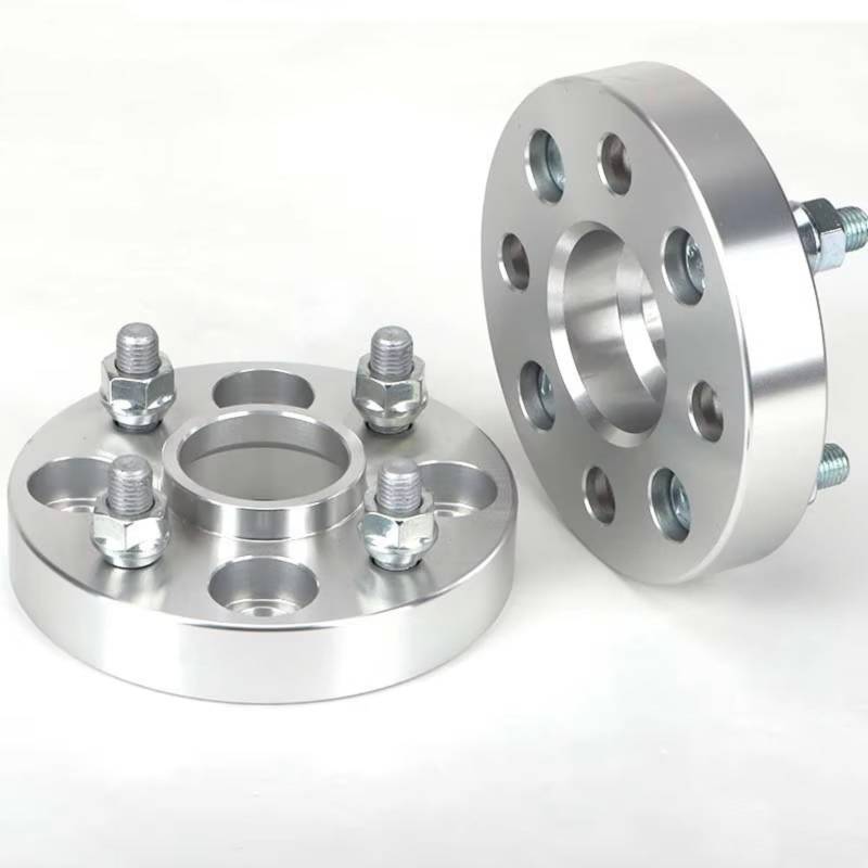 Spurverbreiterungen Für FIAT Auto 2 Stück PCD 4x100 Mitte Bohrung 56,6mm 15/20/25/30/35mm Rad Spacer Adapter M12XP1,5 Distanzscheiben Set(15mm Silver) von Amxaqjc