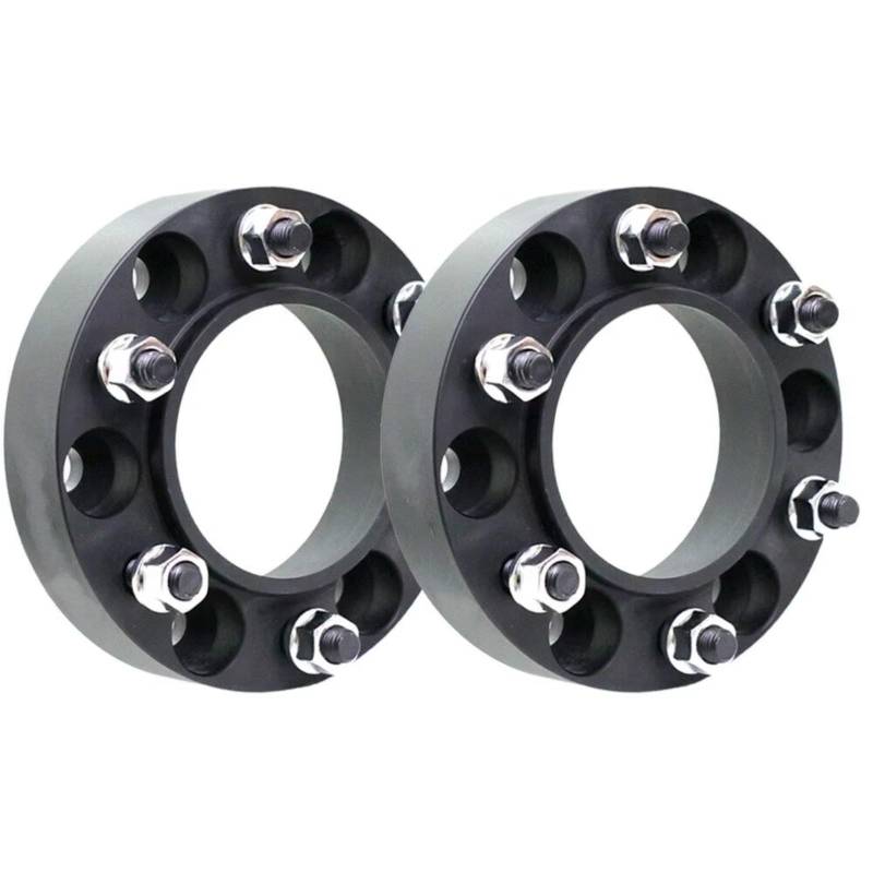 Spurverbreiterungen Für Ford Für Ranger M12x1,5 2/4 Stück 30/35/38mm PCD 6x139,7 CB 93,1mm Rad Spacer Adapter 6 Lug Anzug Distanzscheiben Set(2x Black 30mm) von Amxaqjc