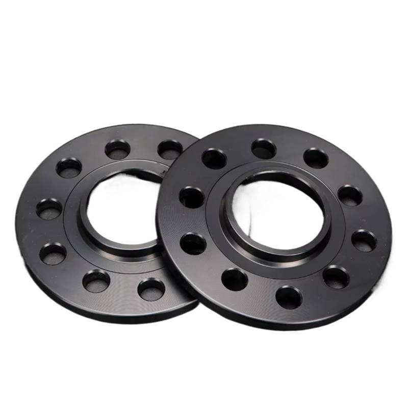 Spurverbreiterungen Für Toyota Für 4Runner FJ Für Land Für Cruiser Für Tundra LC100 2 Stück 3/5/8/10/12/15mm Rad Spacer Adapter PCD 6x139,7 ID = OD = 106,1mm 6 Lug Distanzscheiben Set(12mm Black) von Amxaqjc