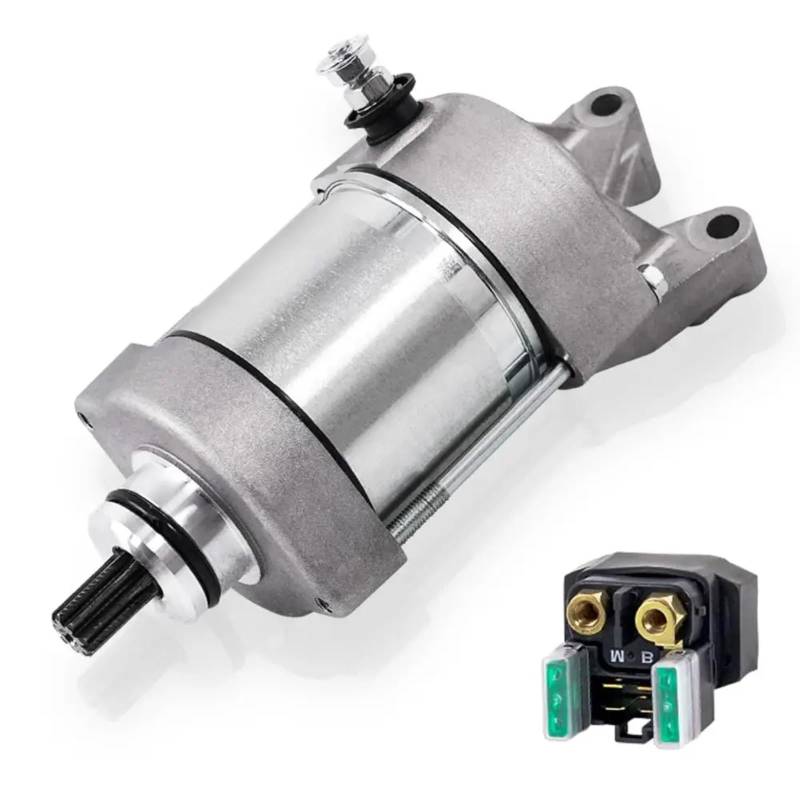 Startermotor Für YZF-R1 Für YZFR1 2009-2014 14B-81890-00-00 14B-81890-01-00 Motorrad Starter Motor Magnet Relais Starter Anlasser von Amxaqjc