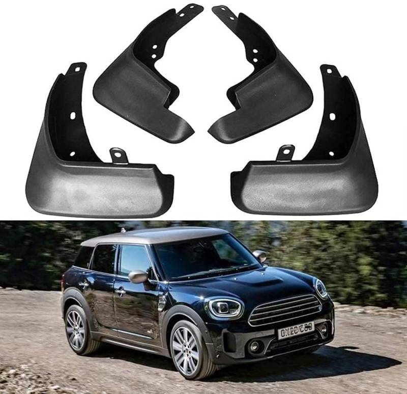 Schmutzfänger für Mini Clubman R55 R56 Countryman Cooper R60 Mini F60 2007-2020, Autozubehör, Karosserieschutz von AnJWen