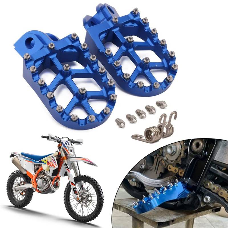 AnXin Fußrasten Fußpedale Auflagen CNC MX Für TC TE FC FE FS 65 85 125 250 300 450 501 SX SXS XC EXC MXC XCW SMR FREERIDE SMC ADVENTURE ENDURO RALLYE Beta RR von AnXin