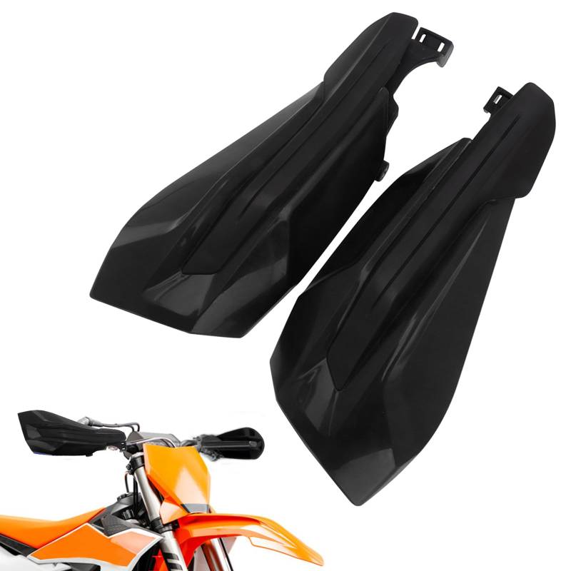 AnXin Motorradhandschutz Dirt Bike Handschutz Bürstenschutz Für 150 XC-W / 250 XC-F XC-F XC-W XC / 300 XC XC-W TPI / 350 XC-F XC-F / 450 XC-F EXC-F / 500 EXC-F Rennrad - Schwarz von AnXin