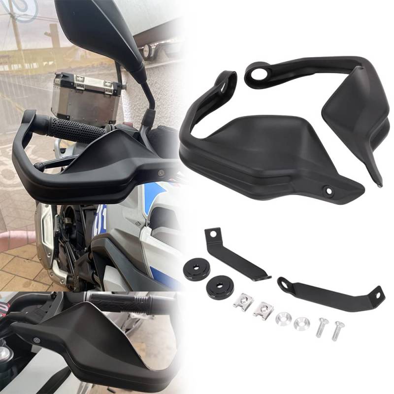 Anxin Motorrad Handschützer ABS Kunststoff für NC700X 750X CB650F CTX700 2014-2018 Schwarz von AnXin