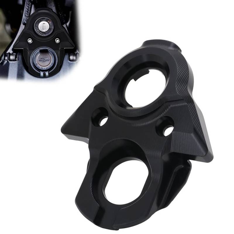 Sur Ron Ignition Cover,CNC Aluminium Motorrad Dekorative Zündschalter Schlüsselring Kreis Abdeckung für Sur Ron X/Sur Ron S/Sur Ron LBX/X260/X160 Schwarz von AnXin