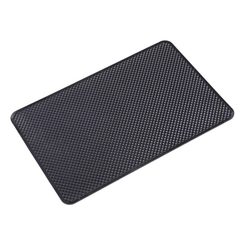 Angoily 2 STK Antimatte für Auto Telefon Anti-Rutsch-Pad Auto armaturenbrett pad Auto Innenraum zubehör car Interior Accessories Anti-Pad Auto-Armaturenbrett rutschfeste Unterlage Black von Angoily