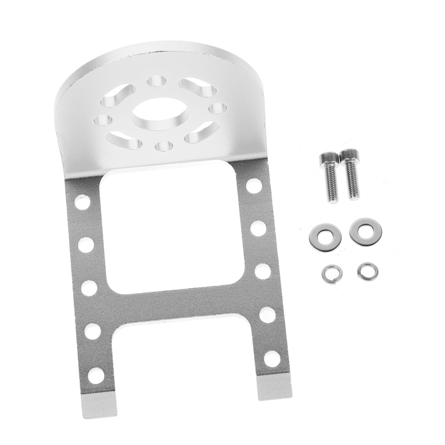 Angoily Elektrische Bootshalterung Schneckengetriebemotoren Unterstützung Für Bootsmotoren Ständer Für Außenbordmotoren Dc-getriebemotor Dosendrehsystem-rack Silver Aluminiumlegierung von Angoily