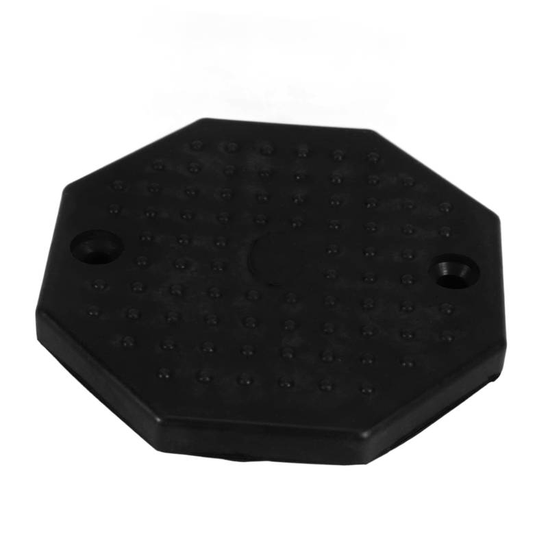 Angoily Klinkenpad-Adapter Hebebühnen-Gummipads Gummipads für Hebeplattformen Gummipads für Fahrzeugheber Gummipad für Hebebühne Pinch Weld Jack Pad Wagenheberauflagen für Anhänger Black von Angoily