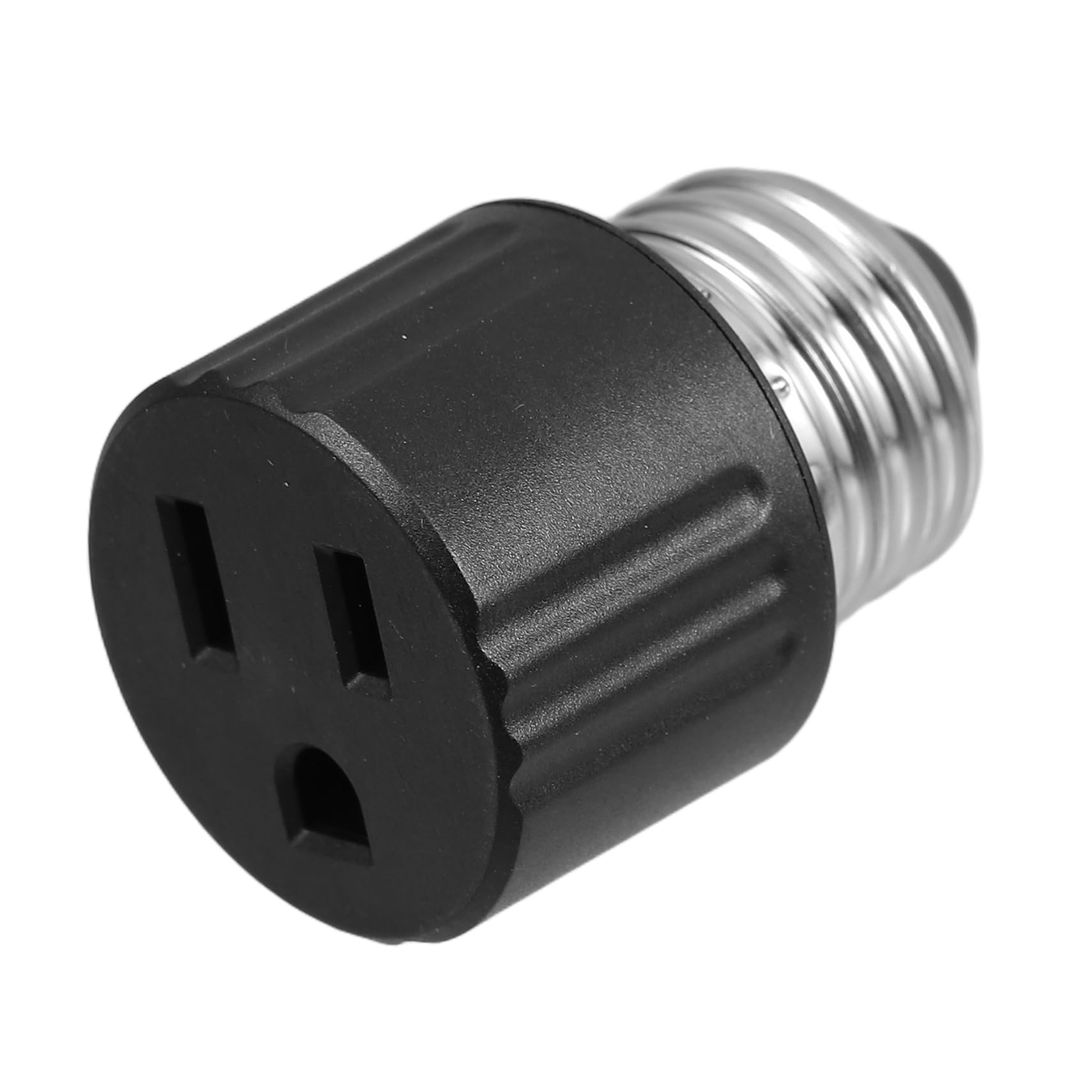 Angoily Lampenkopfadapter Deckenkonverter Lampenfassung Außenlichtadapter Lampenkonverter E-Lampenadapter E Steckdosenadapter E26-Fassungsadapter Lampenhalterkonverter Plastik Black von Angoily