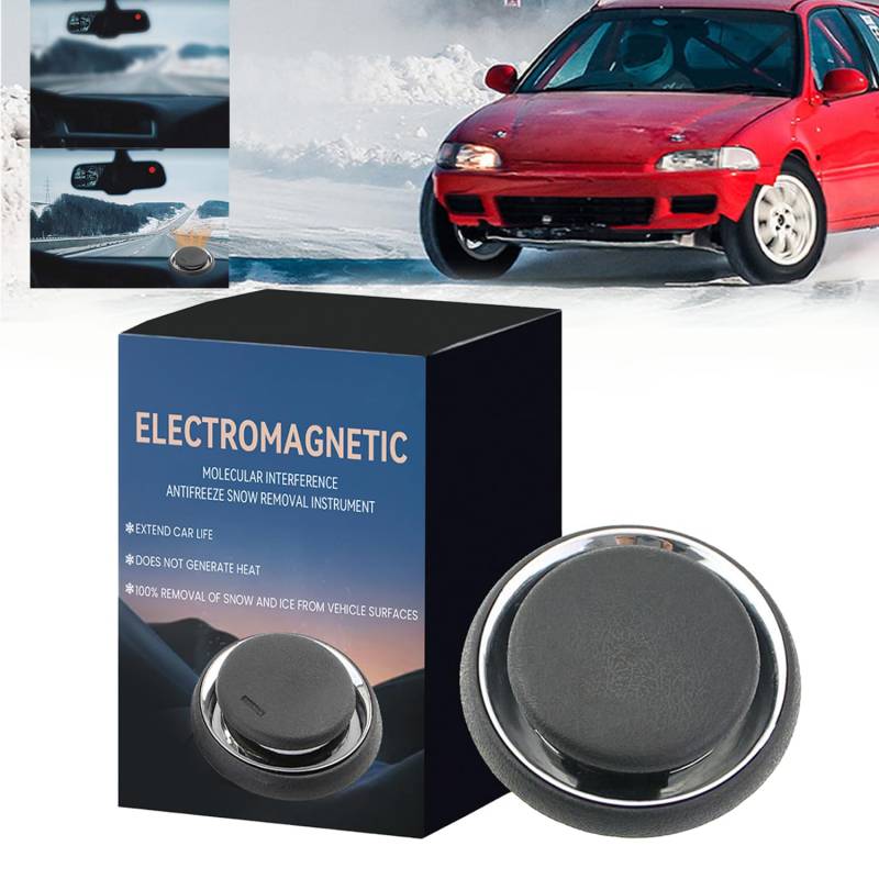 Elektromagnetisches Schneeräumgerät fürs Auto,Elektromagnetisches Frostschutzgerät fürs Auto,2024 Upgrade für Frostschutzgerät fürs Auto und Homeoffice (1PCS) von Ankepw