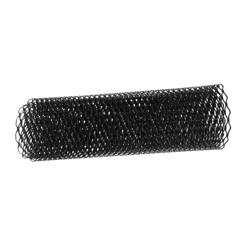 Anneome 1 Rolle Auto Kühlergrill Mesh Flachgrill Kochgeschirr Draht Netze abdeckplane für grill abdeckhaube für grill Metallmaschensieb automatischer Grillrost Aluminiumlegierung Black von Anneome