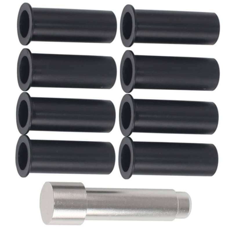 Anneome 1 Set Türscharnier Bushings Liner Für 2 Türige Automobile Türscharnier Reparaturzubehör Für JKU Inklusive 8 Einsätzen Und Montagestift von Anneome