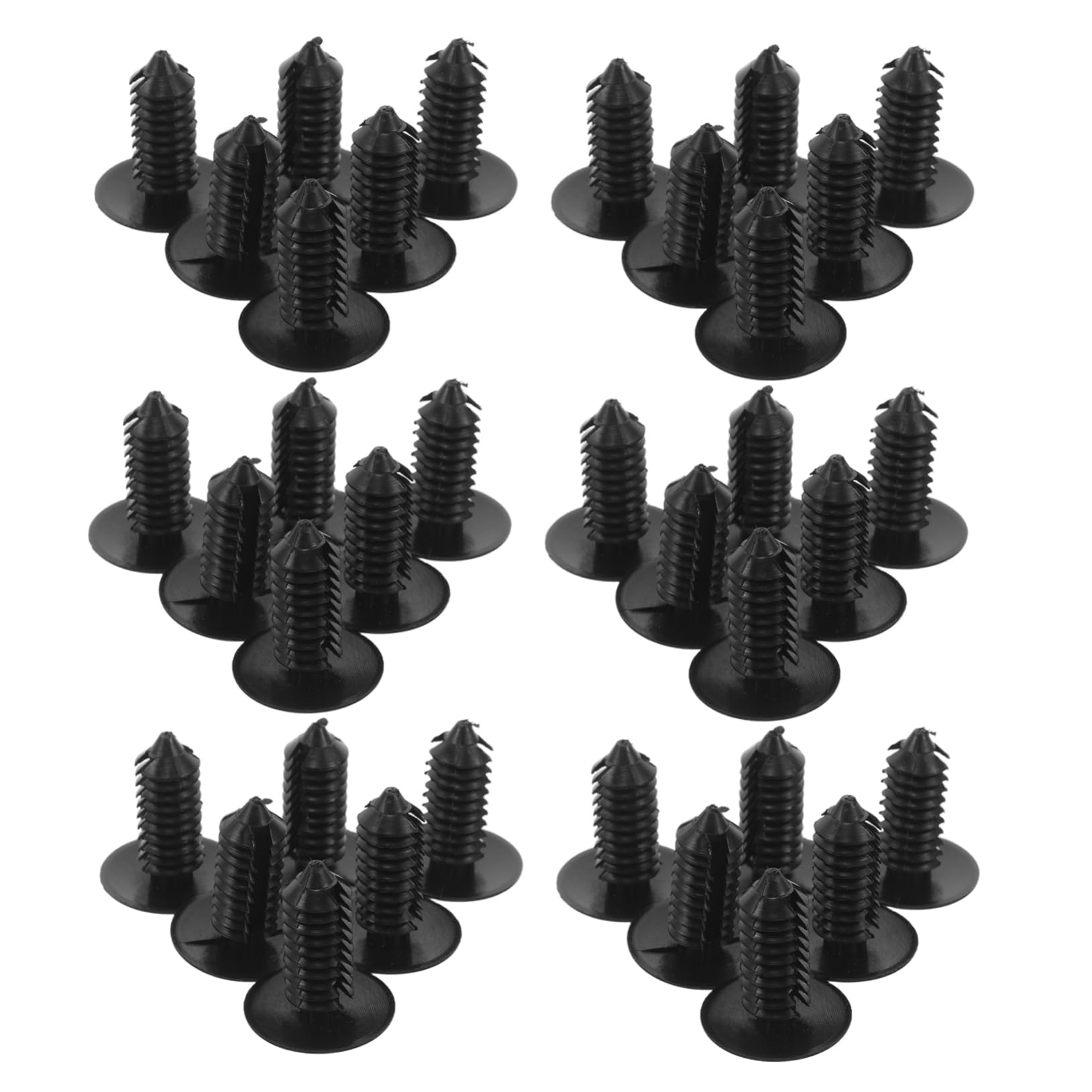 Anneome 50 Stück Automotive Kunststoff Push Pins Clips Auto Shields Clips Push Retainer Bumper Clips Für Auto Auto Befestigung Zubehör von Anneome