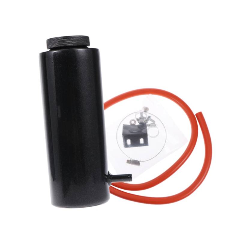 Anneome Belüftung Öltank enteiset auto oil container oil filter oelfiler Ölfilter Speiseöl-Sprühflasche Ölabscheider Öltopf Auto Öltank Atmungsaktiver Topf aus Aluminiumlegierungsöl Black von Anneome