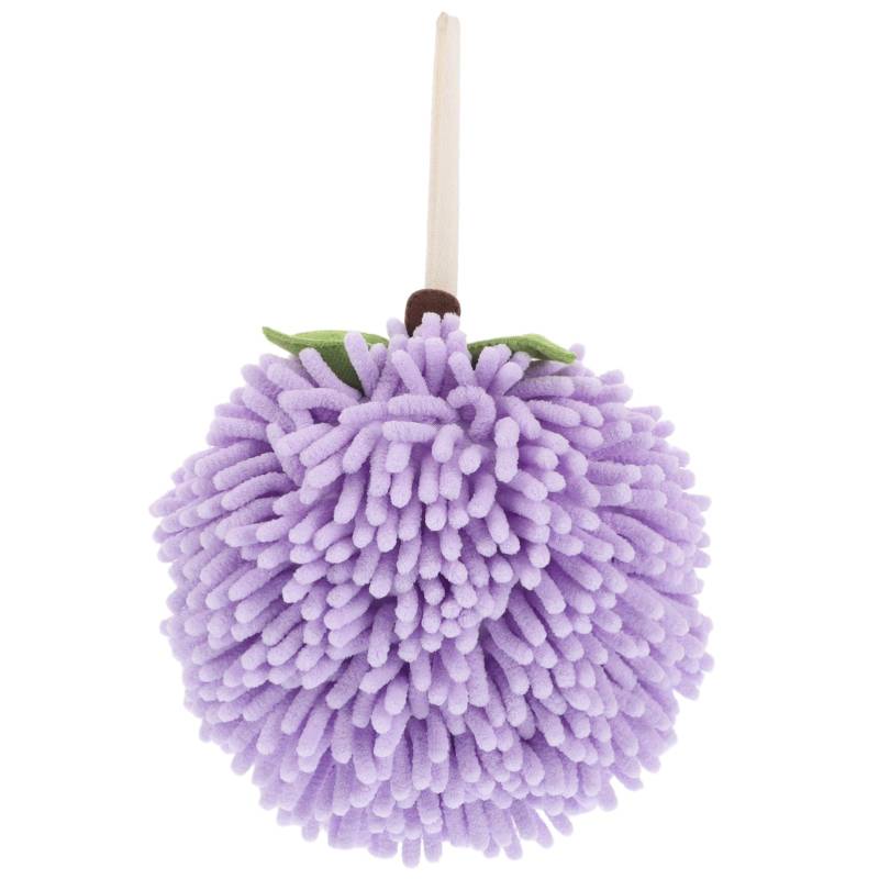 Anneome Chenille-handtuchball Für Badezimmer Und Küche, Weich, Saugfähig, Schnell Trocknend, Niedliche Fuzzy-Ball-handtücher Mit Aufhängeöse, Fuzzy-Ball-handtücher von Anneome