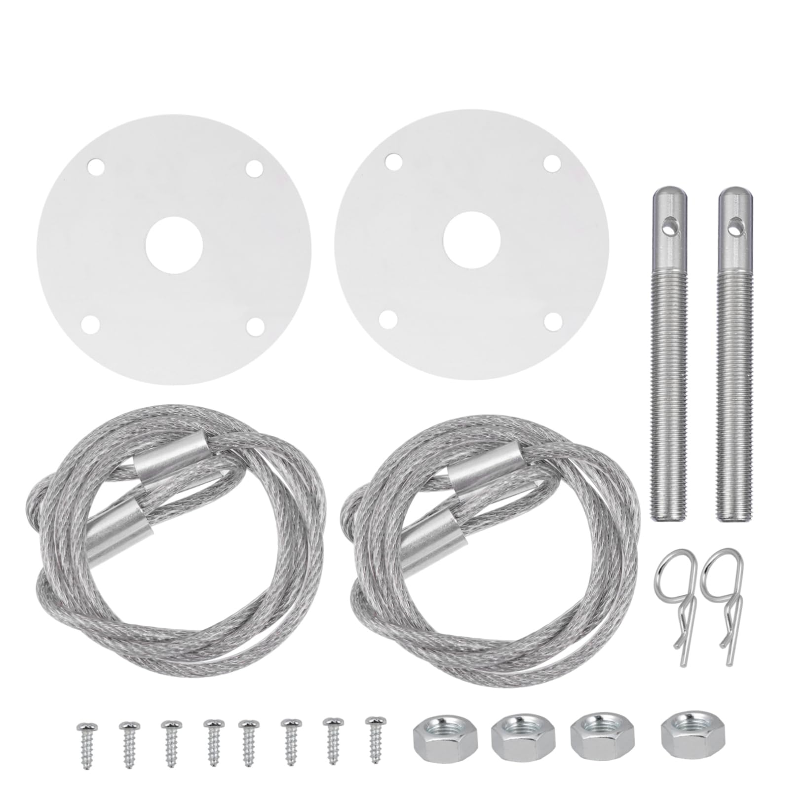 Anneome Hakenstift Set Aus Aluminiumlegierung Mit Zubehör Auto Rennhauben Pin Lock Kit Für Sicheres Und Einfaches Befestigen Robust Und Langlebig Für Motorsport Enthusiasten von Anneome