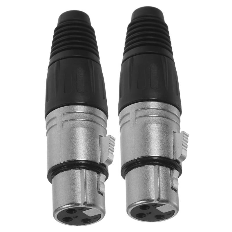 Anneome Weiblicher Xlr Stecker Poliger Mikrofonanschluss Audio Buchsenstecker Für Mikrofone Und Mischpulte Hochwertiges Zubehör Für Professionelle Audioanwendungen von Anneome