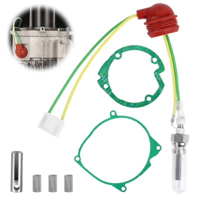 Aoreun Standheizung Keramik Glühkerze, Keramik Pin Glühkerze Kit 12V 2KW 5KW 8KW, Universal Parkheizung Keramik Glühkerze für Luft Diesel Parkheizung Auto LKW Boot Air Diesel Standheizung von Aoreun