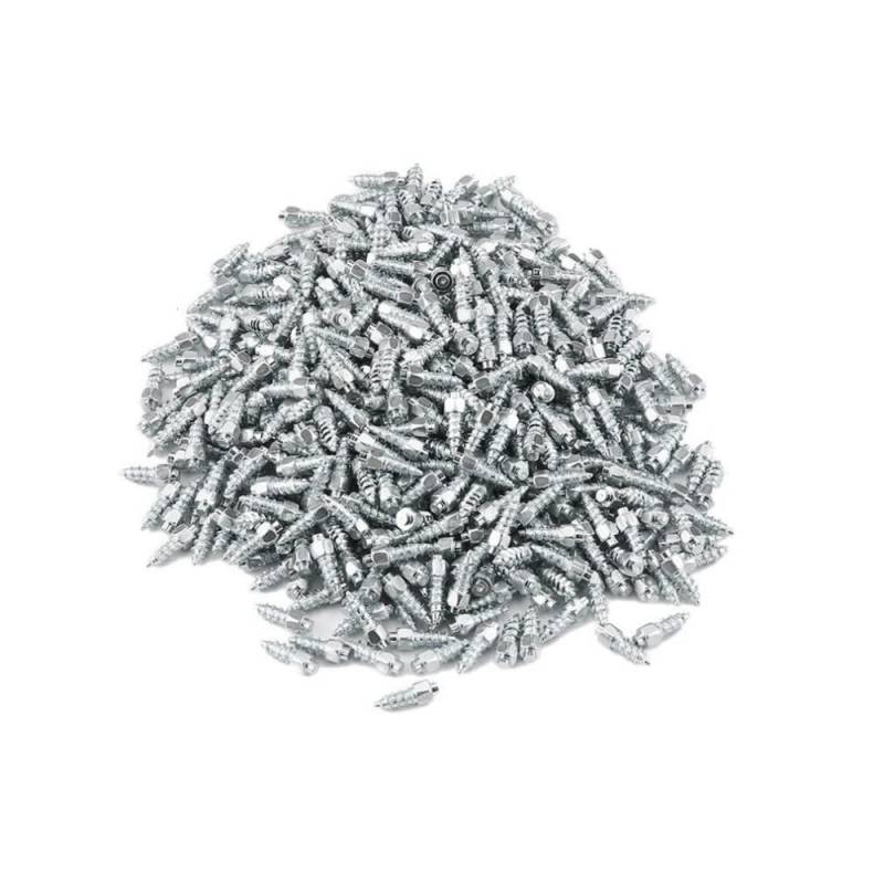 Aorwh 100 STÜCKE 12 Mm Reifen Bolzen Hartmetall Schraube Schnee Spikes Anti-Rutsch Anti-Eis für Auto/SUV/ATV/UTV Auto Reifen Bolzen von Aorwh