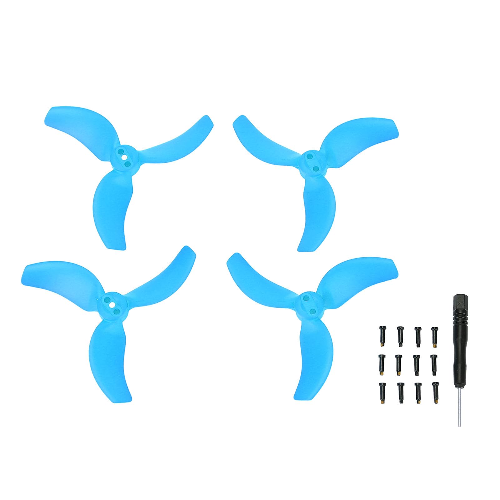 Titel: Nachtleuchte mit Film 3 Blade Propeller Premium Drohnenpropeller Ersatz für Avata 2 Drohne Enhanced Aerodynamics Low Rauschen Design ﻿ (Blue) von Aoveew