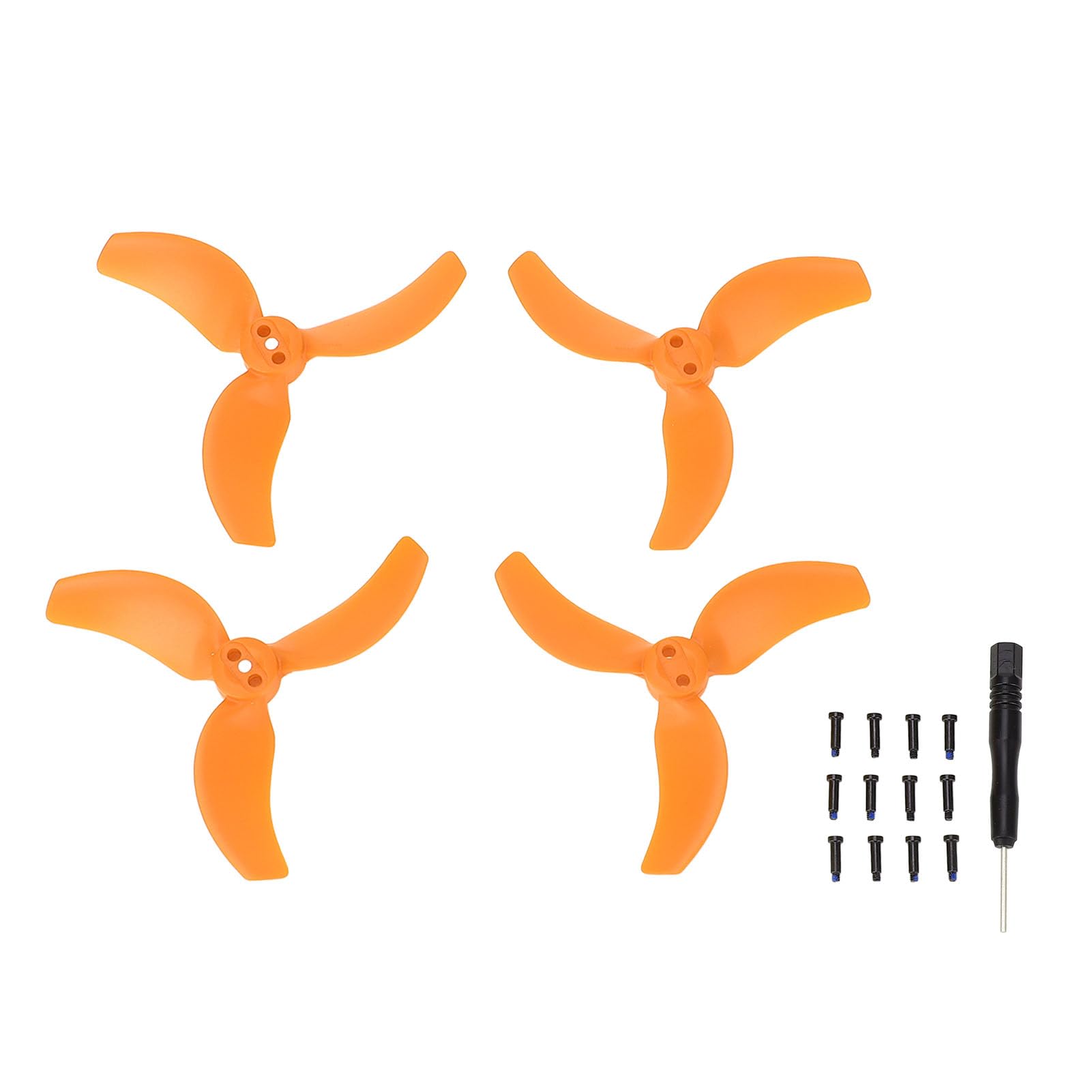 Titel: Nachtleuchte mit Film 3 Blade Propeller Premium Drohnenpropeller Ersatz für Avata 2 Drohne Enhanced Aerodynamics Low Rauschen Design ﻿ (Orange) von Aoveew